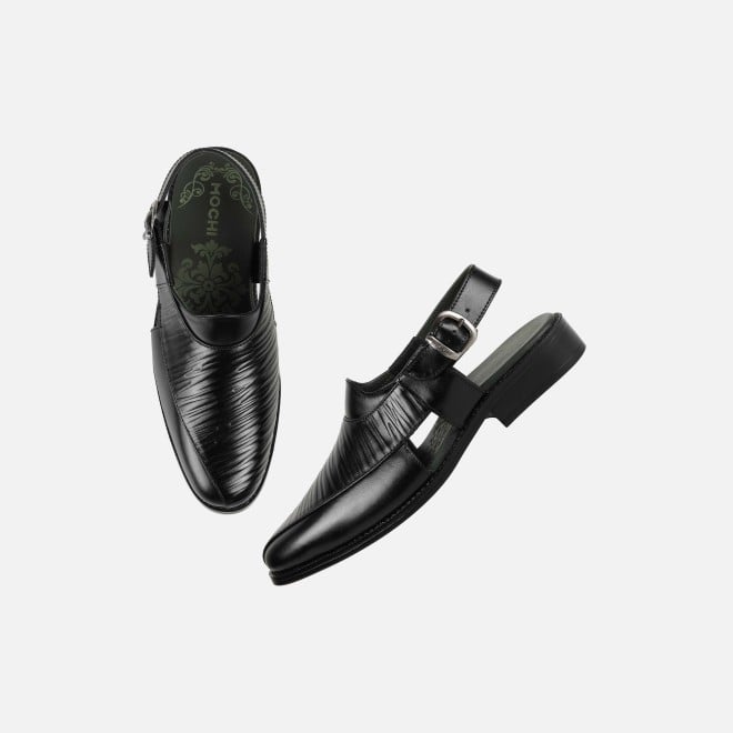 Mochi Men Black Ethnic Pathanis (SKU: 18-1110-11-40)