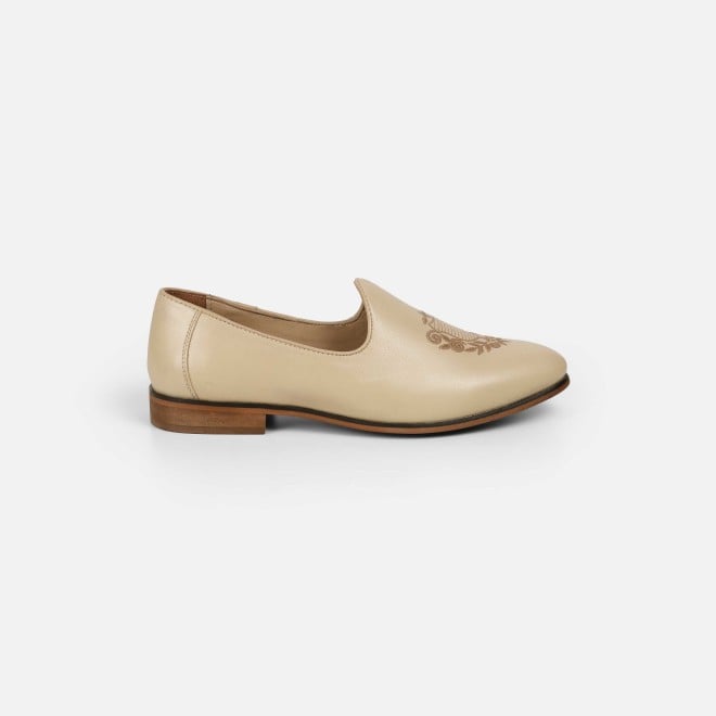 Mochi Men Beige Ethnic Jutis (SKU: 18-1116-20-40)