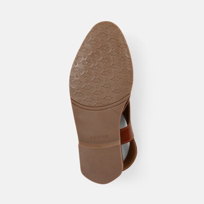 Mochi Men Tan Ethnic Sandals (SKU: 18-1122-23-41)