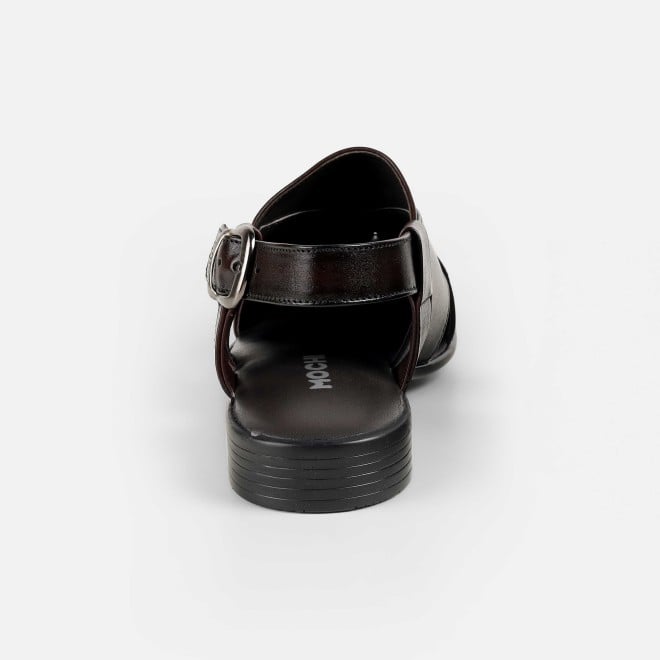 Mochi Men Brown Ethnic Pathanis (SKU: 18-1126-12-41)