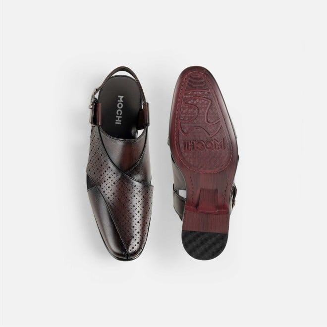 Mochi Men Brown Ethnic Pathanis (SKU: 18-1126-12-41)