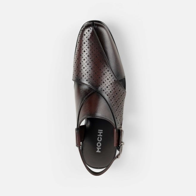 Mochi Men Brown Ethnic Pathanis (SKU: 18-1126-12-41)