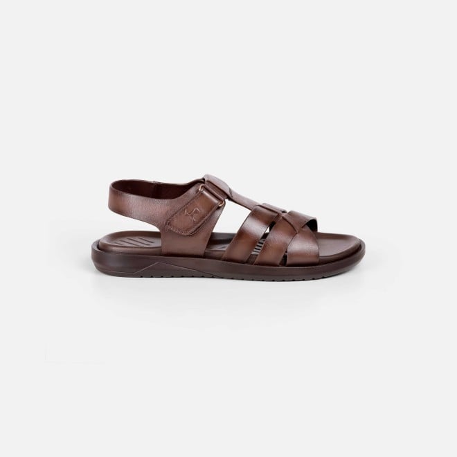 Mochi Men Brown Casual Sandals (SKU: 18-1127-12-41)