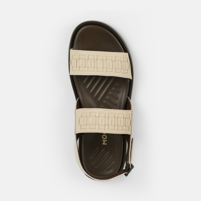 Mochi Men Beige Casual Sandals (SKU: 18-1128-20-41)