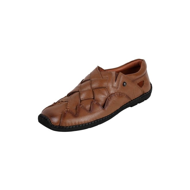 Mochi Men Tan Ethnic Jutis (SKU: 18-1130-23-40)