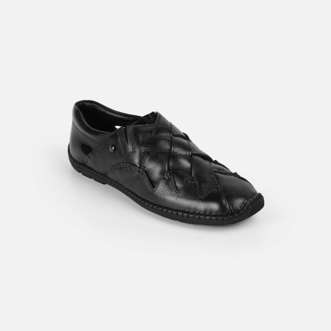 Mochi Men Black Ethnic Jutis (SKU: 18-1130-11-40)