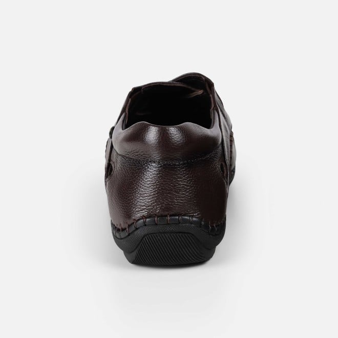 Mochi Men Brown Ethnic Jutis (SKU: 18-1130-12-40)