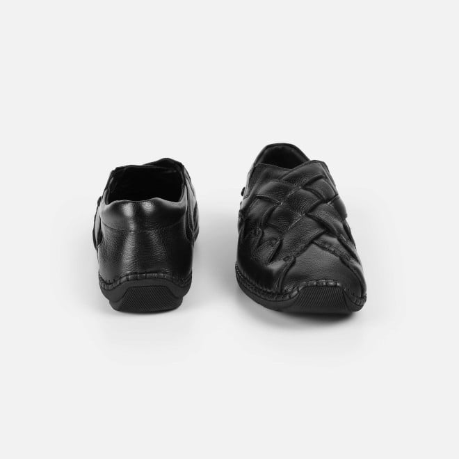 Mochi Men Black Ethnic Jutis (SKU: 18-1130-11-40)