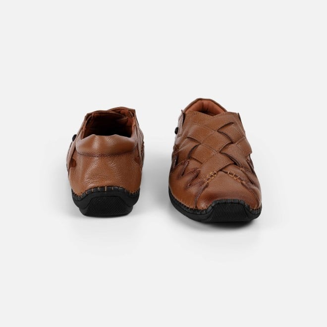 Mochi Men Tan Ethnic Jutis (SKU: 18-1130-23-40)