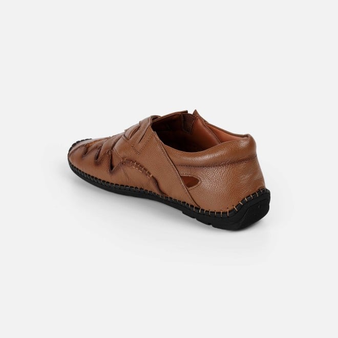 Mochi Men Tan Ethnic Jutis (SKU: 18-1130-23-40)