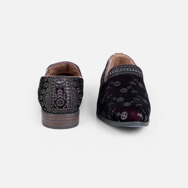 Mochi Men Wine Ethnic Jutis (SKU: 18-1133-58-40)
