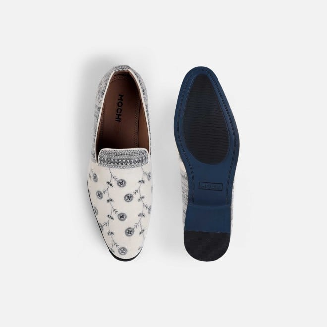 Mochi Men Beige Ethnic Jutis (SKU: 18-1133-20-40)