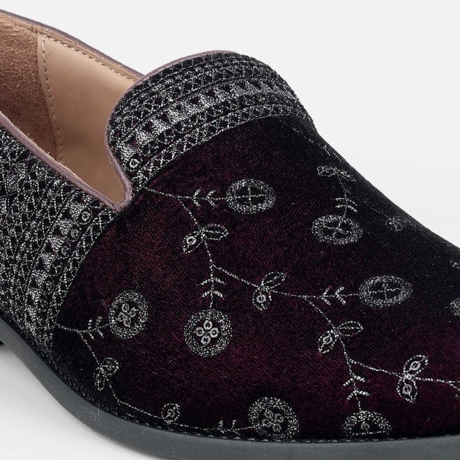 Mochi Men Wine Ethnic Jutis (SKU: 18-1133-58-40)