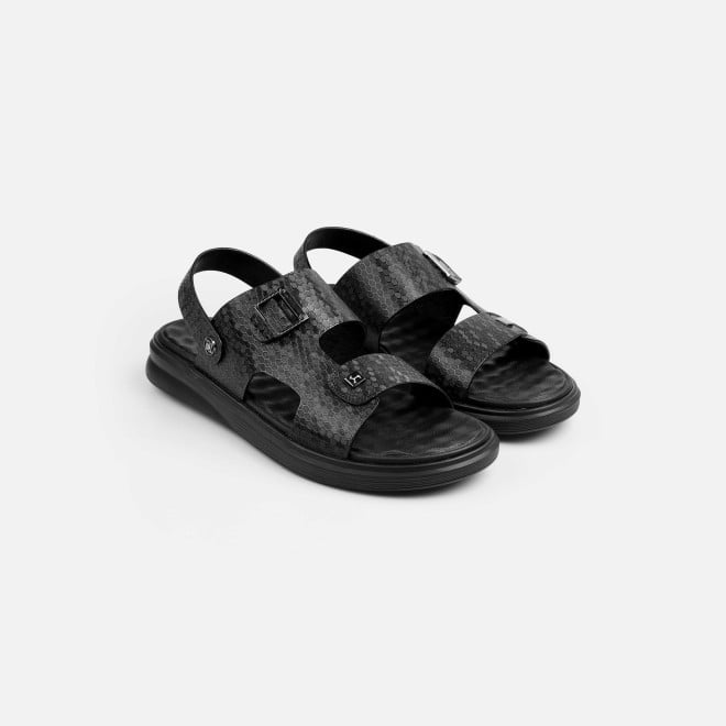 Mochi Men Black Casual Sandals (SKU: 18-1137-11-40)