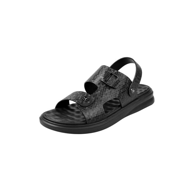 Mochi Men Black Casual Sandals (SKU: 18-1137-11-40)