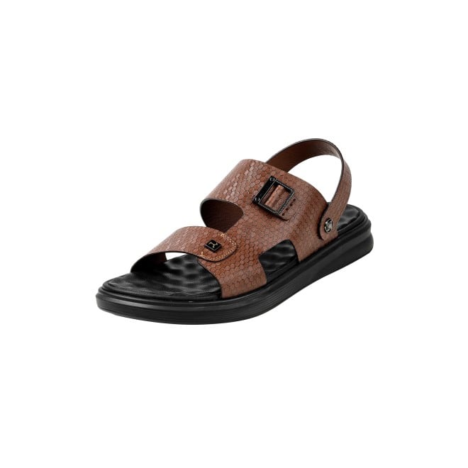 Mochi Men Brown Casual Sandals (SKU: 18-1137-12-40)