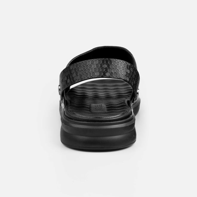 Mochi Men Black Casual Sandals (SKU: 18-1137-11-40)