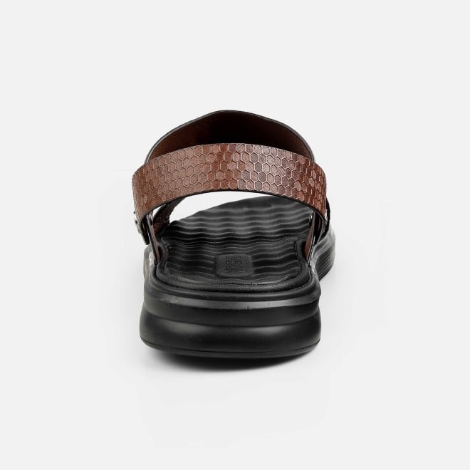 Mochi Men Brown Casual Sandals (SKU: 18-1137-12-40)