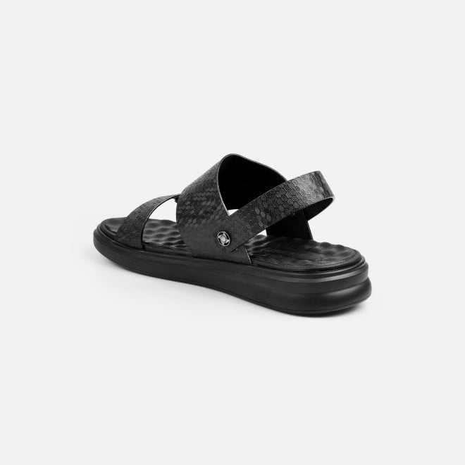 Mochi Men Black Casual Sandals (SKU: 18-1137-11-40)