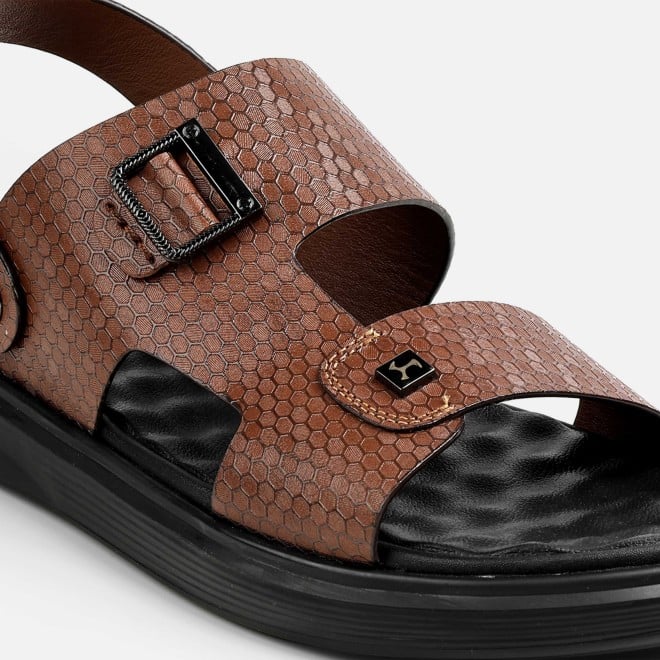 Mochi Men Brown Casual Sandals (SKU: 18-1137-12-40)