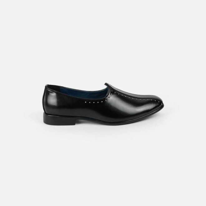 Mochi Men Black Ethnic Jutis (SKU: 18-1138-11-41)