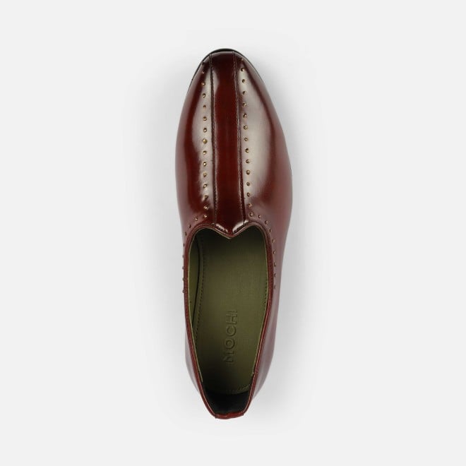 Mochi Men Tan Ethnic Jutis (SKU: 18-1138-23-40)