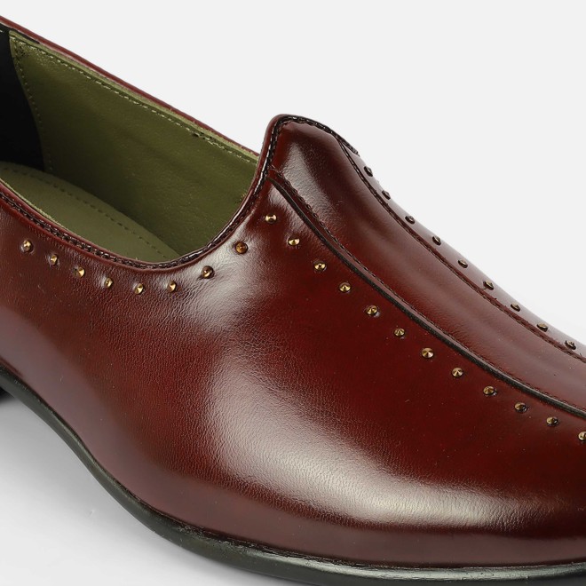 Mochi Men Tan Ethnic Jutis (SKU: 18-1138-23-40)