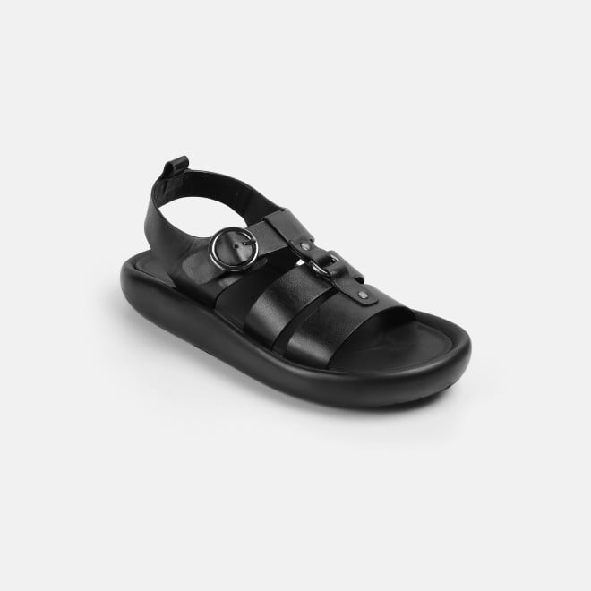 Mochi Men Black Casual Sandals (SKU: 18-1155-11-40)