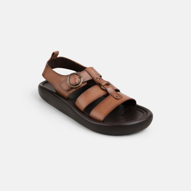 Mochi Men Tan Casual Sandals (SKU: 18-1155-23-41)