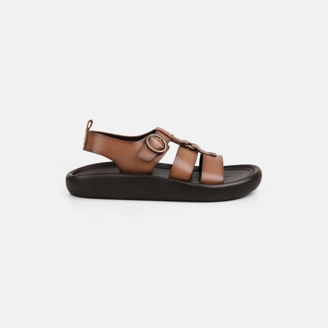 Mochi Men Tan Casual Sandals (SKU: 18-1155-23-41)
