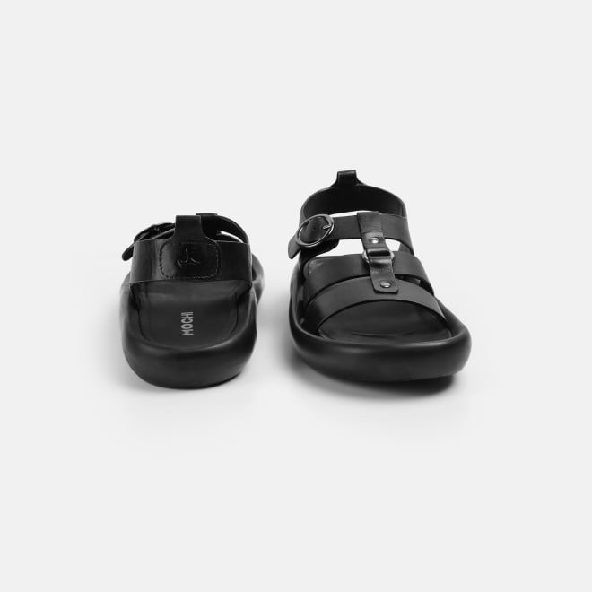 Mochi Men Black Casual Sandals (SKU: 18-1155-11-40)