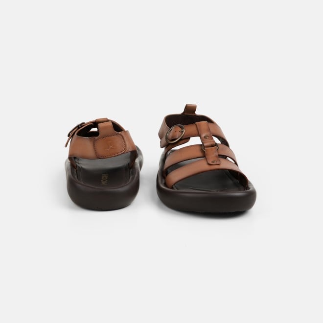 Mochi Men Tan Casual Sandals (SKU: 18-1155-23-41)