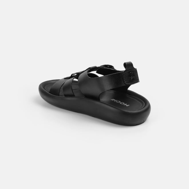 Mochi Men Black Casual Sandals (SKU: 18-1155-11-40)