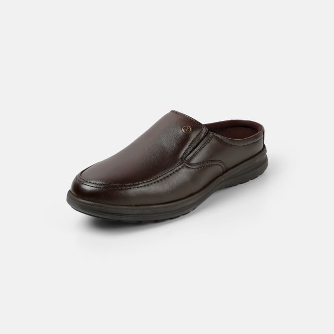 Mochi Men Brown Casual Slip Ons (SKU: 18-1156-12-40)