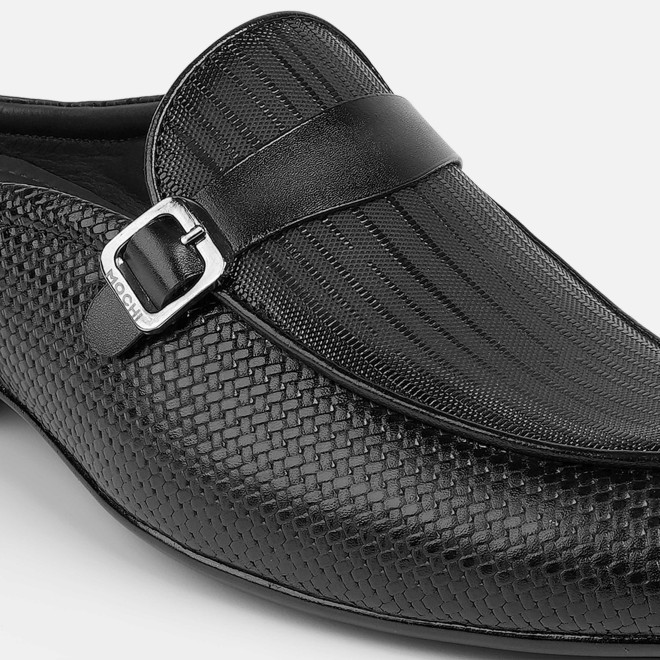 Mochi Men Black Casual Slip Ons (SKU: 18-1158-11-40)