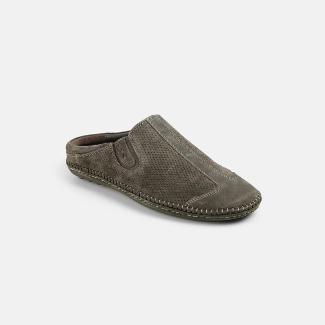 Mochi Men Grey Casual Slip Ons (SKU: 18-1165-14-40)