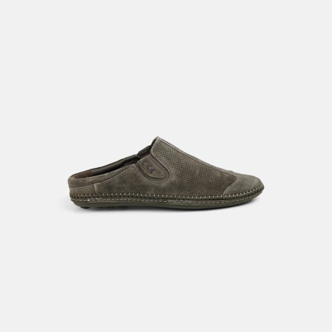 Mochi Men Grey Casual Slip Ons (SKU: 18-1165-14-40)
