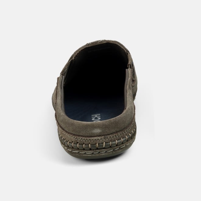 Mochi Men Grey Casual Slip Ons (SKU: 18-1165-14-40)