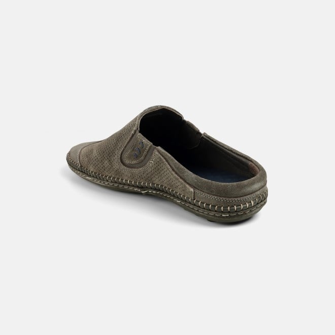 Mochi Men Grey Casual Slip Ons (SKU: 18-1165-14-40)