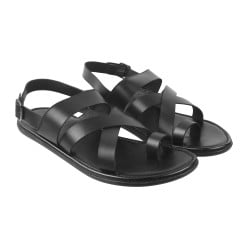 Men Black Casual Sandals