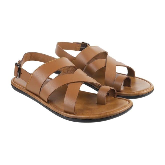 Mochi Men Tan Casual Sandals