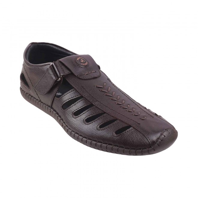 Mochi Mens Leather White Sandals (Size (11 UK (45 EU)) : Amazon.in: Fashion-hancorp34.com.vn