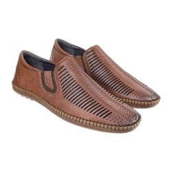 Men Tan Casual Loafers