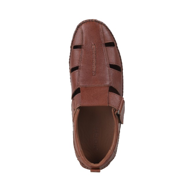 Mochi Men Light-Tan Casual Sandals (SKU: 18-1574-10-40)