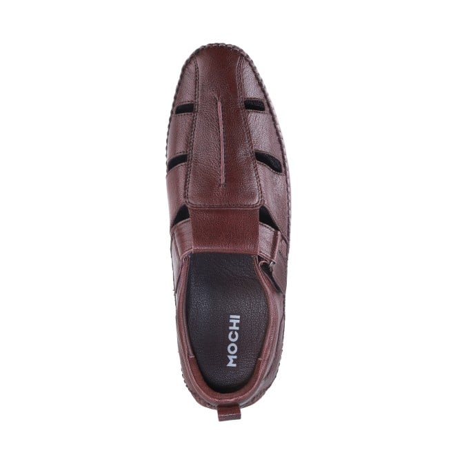 Mochi Men Wine Casual Sandals (SKU: 18-1574-58-40)