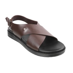 Mochi Brown Casual Sandals