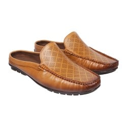 Men Tan Casual Slip Ons