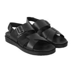 Men Black Casual Sandals