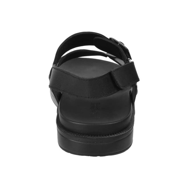 Buy Mochi Men Black Casual Sandals Online | SKU: 18-1604-11-40 – Mochi ...