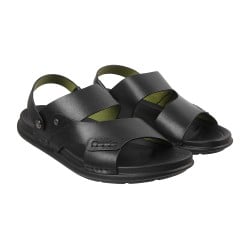 Men Black Casual Sandals